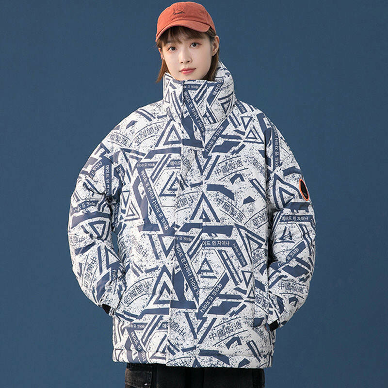 2022 고품질 패션 브랜드 남성 아래로 따뜻한 방풍 패션 캐주얼 겨울 남성 자켓 코트