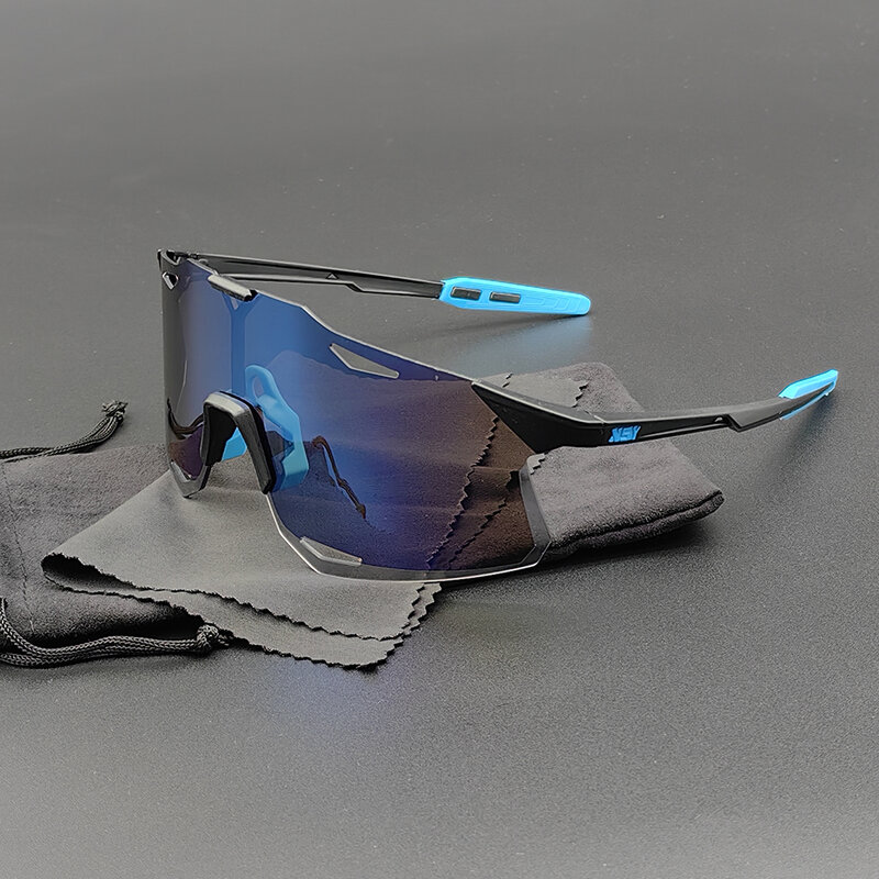 Gafas de sol deportivas para hombre y mujer, lentes sin montura, UV400, para ciclismo de montaña, correr y pescar, 2024