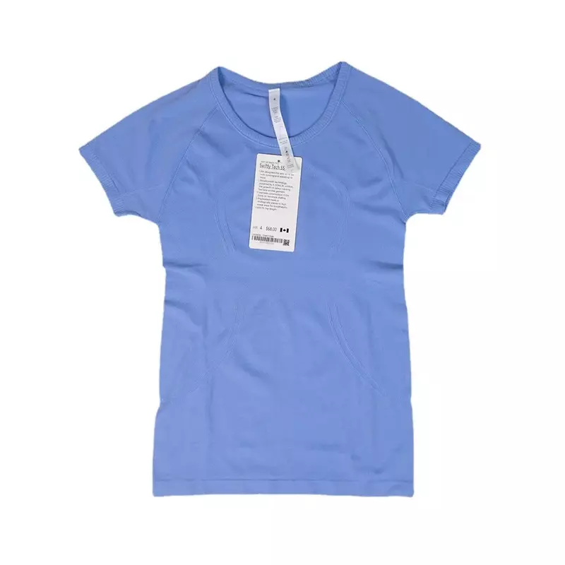 Женская рубашка с коротким рукавом для йоги, спортивный топ длиной для гонок, облегающие рубашки для фитнеса для тренировок, L 2,0