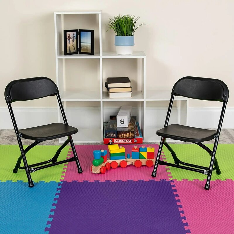 Chaise pliante en plastique adaptée aux irritations des enfants, activités de chambre