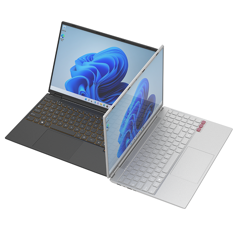 Ordenador portátil Intel ultradelgado con reconocimiento de huella dactilar, Notebook N95 de cuatro núcleos, gráficos UHD de 16,0 pulgadas, 16GB de RAM, SSD de 128G de ROM, Windows 10, Wifi, BT 4,2