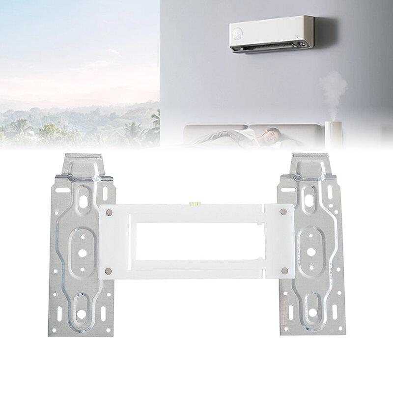 1 Stück universelle Wand halterung verstellbare Metall halterung für Heim-Split-Klimaanlage Innen gerät mit Füllstand anzeige 32*20*2cm