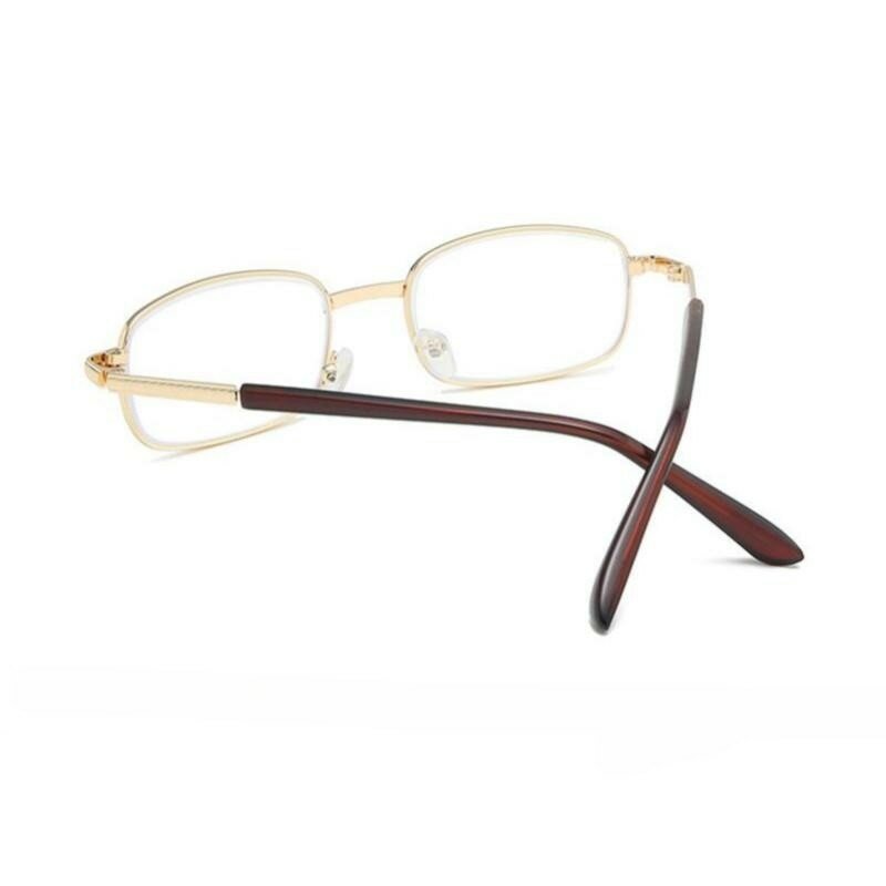 Männer Anti Blaulicht blockierende verschreibung pflicht ige Lesebrille Frauen optische Myopie Linse Brillen fassungen quadratische Metall brillen