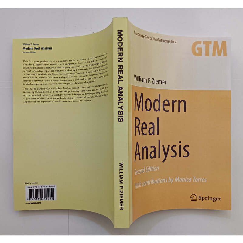 Analisis Real Modern oleh William P. Ziemer