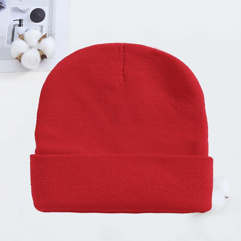 One Hat Custom Logo Beanie Pullover Knit Multiple Positions Men Women Autumn Winter Sunshade Cap Embroidery Printing Dyeing New