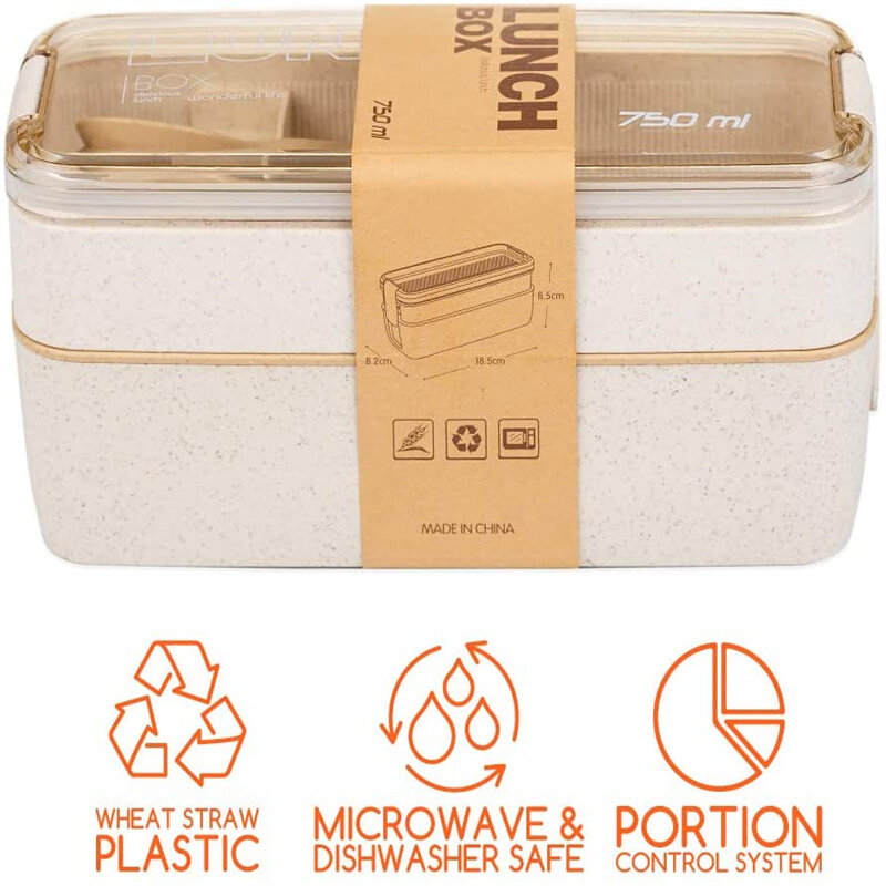 Dla dzieci pojemnik Bento szczelne pojemniki na Lunch śliczne pudełka na kanapki dla dzieci pałeczki zmywarka kuchenka mikrofalowa Lunch pojemnik na jedzenie