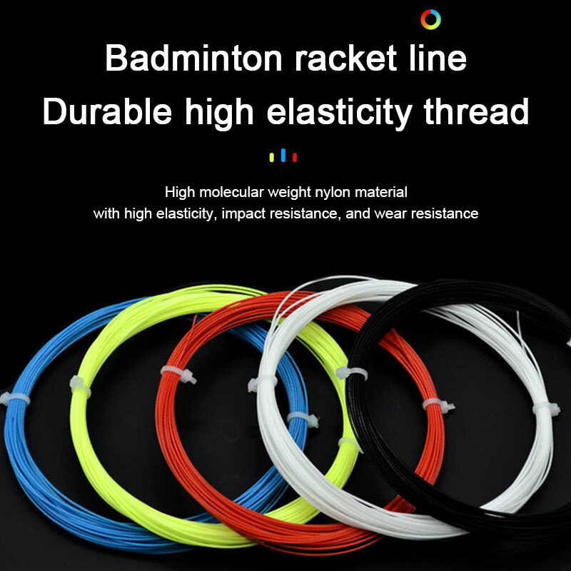 1 szt. 20-32 funtów linii żyłka do badmintona do trenowania w badmintona linii rakieta do badmintona do rakiet