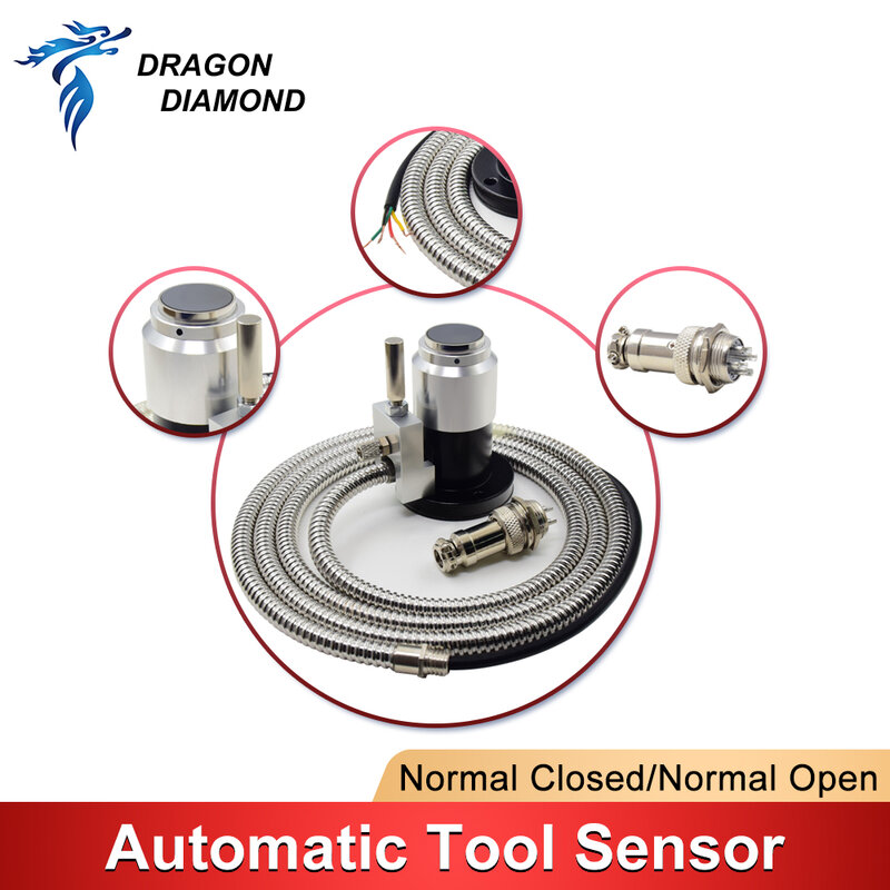 Automatic Tool Sensor Z Axis Probe Sensor 4 Wires For CNC Router Milling Engraving Machine Touch Press Setting Gauge Accessory