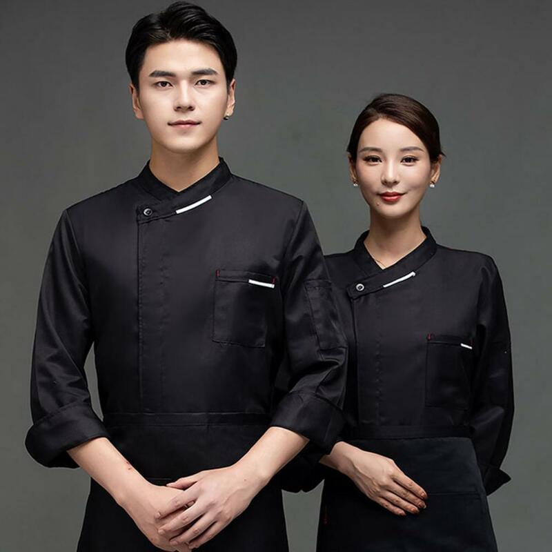 Koszula deserowa jednorzędowa szefowa kuchni Top mężczyźni kobiety koszula szefa kuchni ciast Clothes