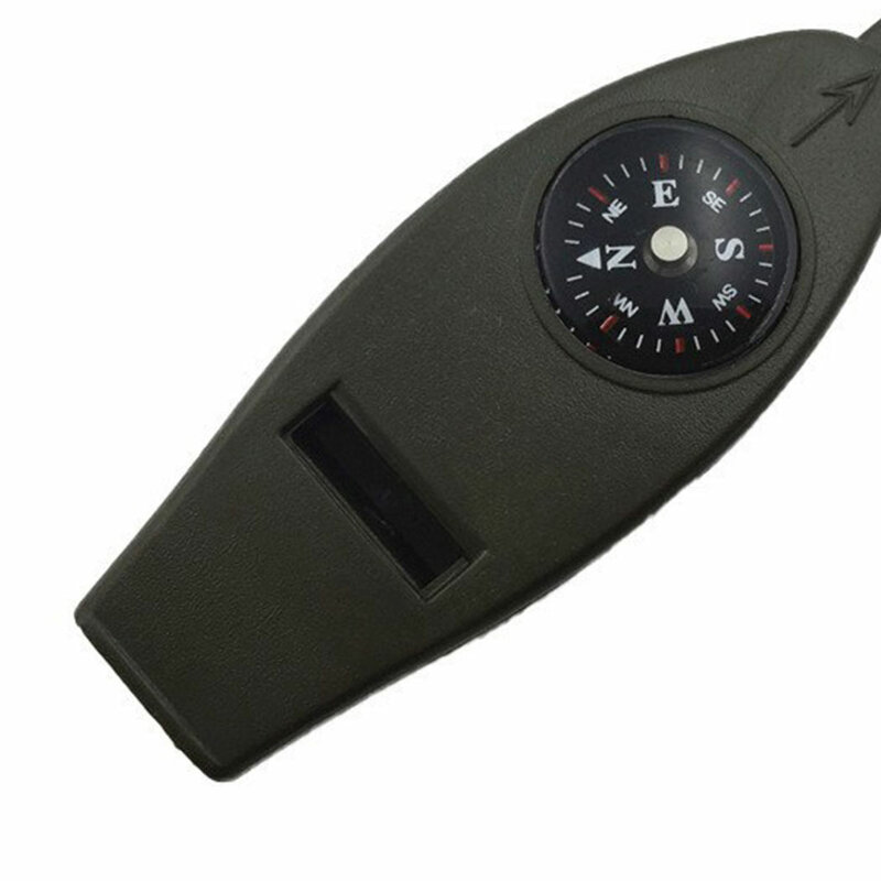 Multi-functional Survival Whistle Stay Prepared For Outdoor Adventures Reliable And Durable