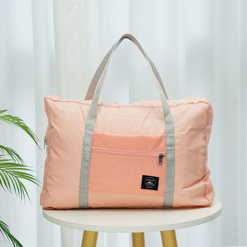 5 Colors Nylon Foldable Travel Bags Large Capacity Dropshipping Handbags Unisex Travel Men Bag Luggage Bags Women WaterProo F3A3
