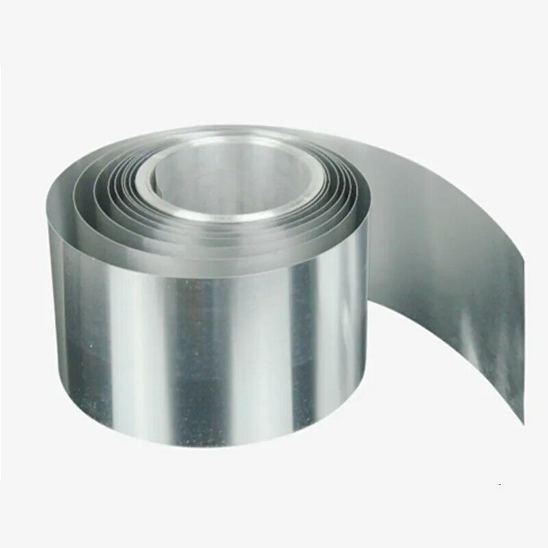 Tira de aluminio de 100mm de ancho AL 1060, lámina de aluminio, placa fina, Material de bricolaje, arandela, 1 metro de largo, espesor de pared de 0,2 a 0,8mm