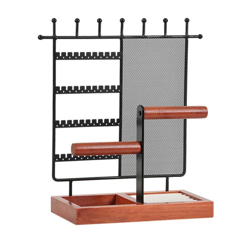 Jewelry Display Stand Rack Jewelry Tower Rings Stud Earring Rack, Jewelry Organizer Holder for Room Live Broadcasting