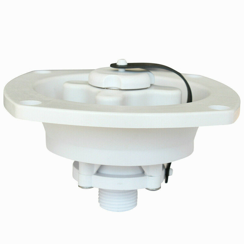 New For Caravan RV White Mains Water Inlet With Pressure Regulator Filler Entry