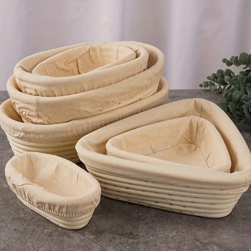 6-8 Inch Cloth Lid Cover For Bread Basket Liner Eco-Friendly Banneton Proofing Cloth Home Kitchen Fermentation Brewing Essential