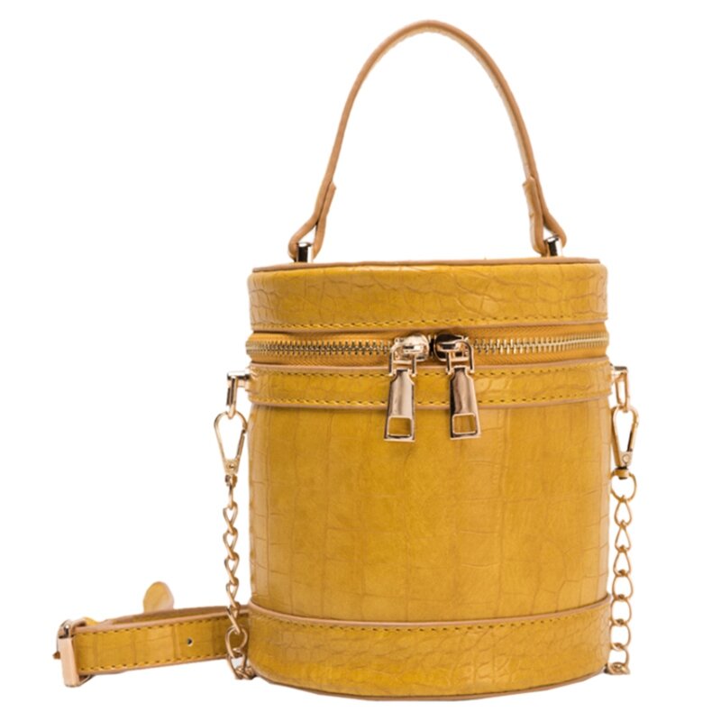Популярная женская сумка, модная Натуральная сумка, сумка-ведро, трендовая сумка
