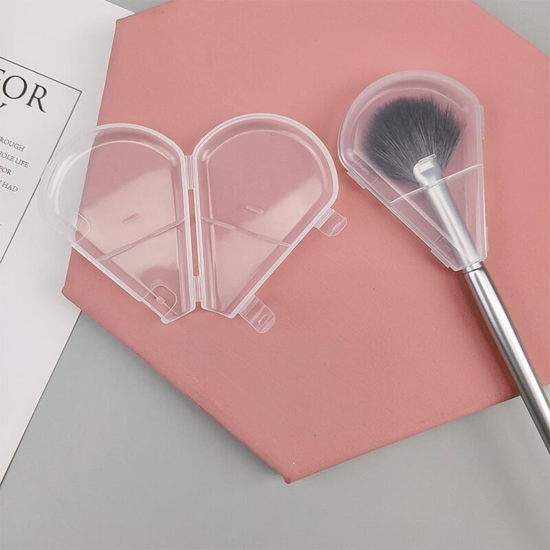 1 etui ochronne na tablet uchwyty pojemnik na pędzle do makijażu plastikowe osłony przeciwpyłowe do szczotki kosmetyczne akcesoriów narzędzie do makijażu