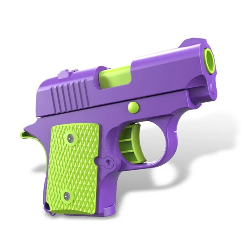 3D pusty ładunek DIY pistolet drukowanie 3D marchewka zabawka pistolet łagodzi ciśnienie drukowanie 3D pusty ładunek mały DIY