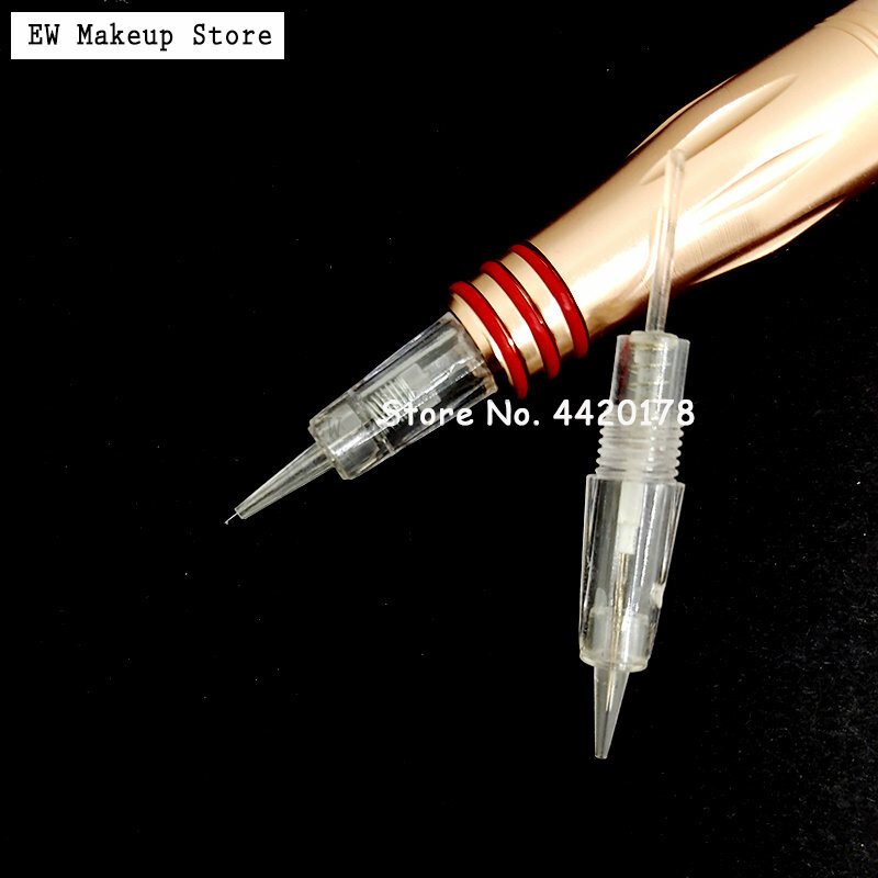 10pcs Tattoo Needle Disposable Screw Cartridge Needle For Microblading Charmant Permanent Tattoo Machine 1RL 2RL 3RL 3F 5RL 5F