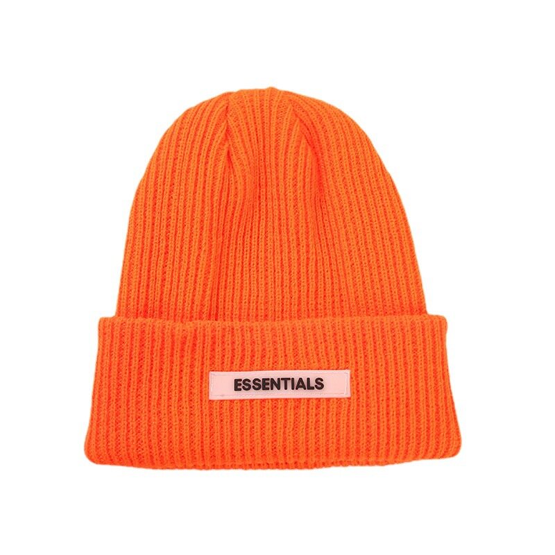 Autumn Winter Hip Hop Caps Hats Simple Woolen Children's Boys' Korean Edition Knitted Pullover Thickened Warm Cold Resistant Hat