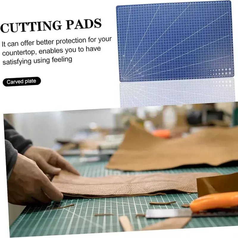 PVC Mat corte com Underlay Único Lado, Patchwork costura, DIY Leather Board, bancada para a faca Gravura, Manual, A3, A4, A5