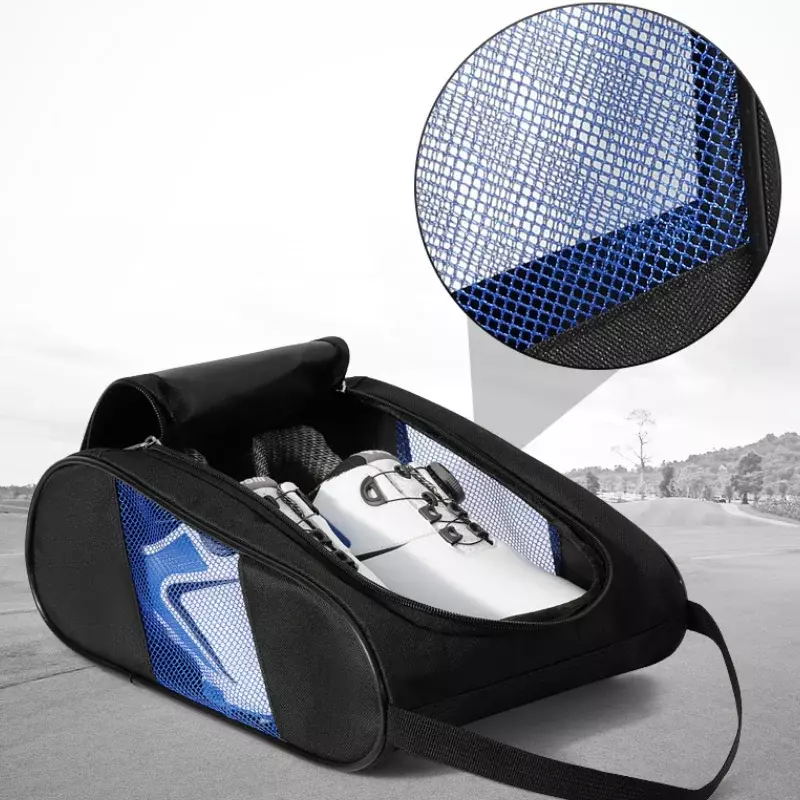 PGM-Portátil Mini Sapato De Golfe, Sacos De Transportadora De Nylon, Golfball Holder, Leve Respirável Pouch Pack, Tee Bag, Acessórios Esportivos