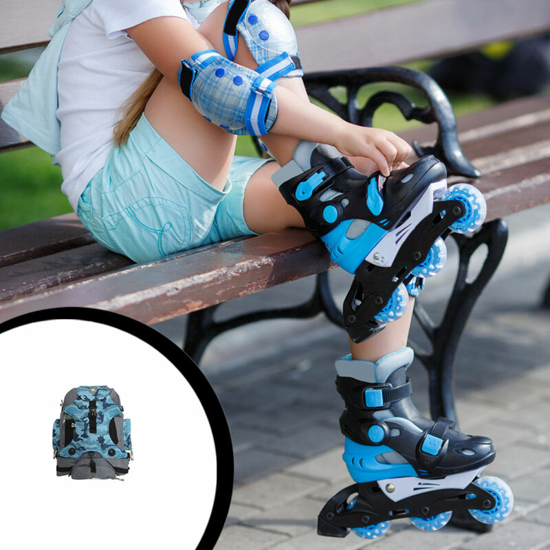 Zaino per pattini a rotelle professionale universale donna uomo scarpe da pattinaggio Carrier borsa sportiva in linea accessori per zaini di stoccaggio