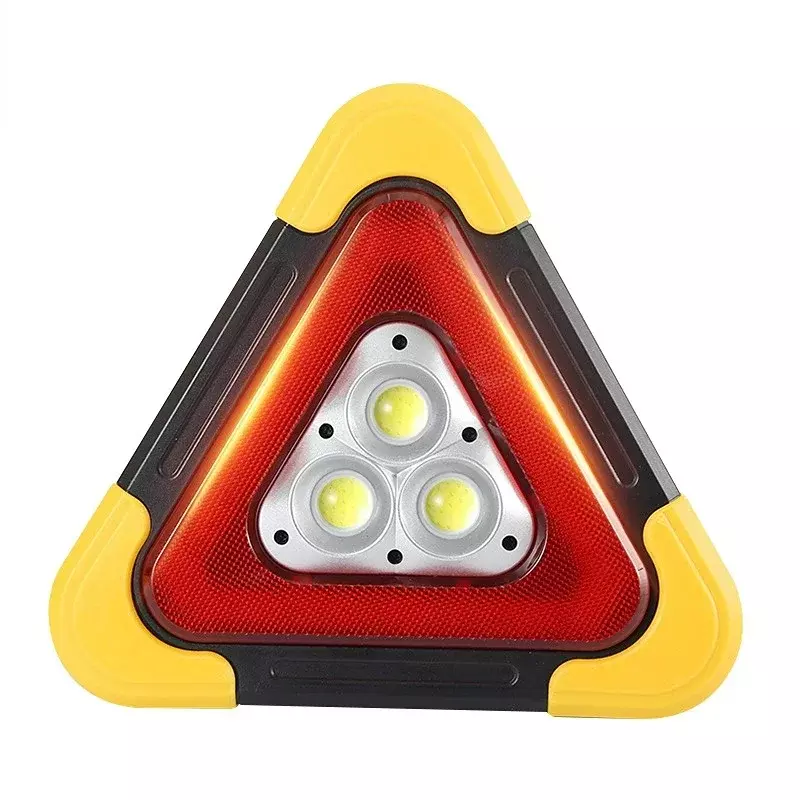 Треугольник аварийной сигнализации для автомобильного штатива со светодиодный ным освещением и USB-портом для зарядки