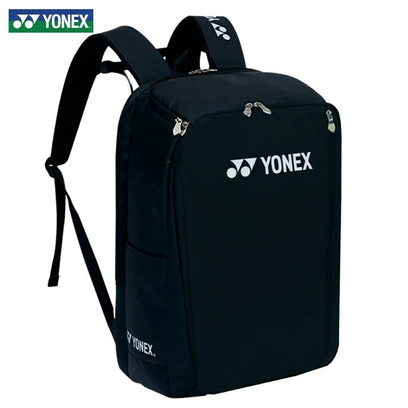 Yonex PU ไม้แบดมินตันคุณภาพสูงกระเป๋ากีฬาหนังแท้กระเป๋าเป้เทนนิสแบบหนากันน้ำความจุสูง