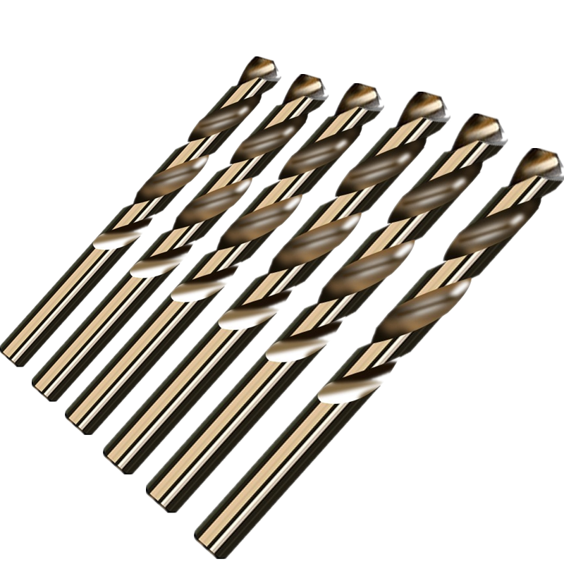 Кобальтовые высокоскоростные стальные спиральные сверла M35, набор инструментов из нержавеющей стали, аксессуары для металла, нержавеющая сталь, сверление, деревообработка