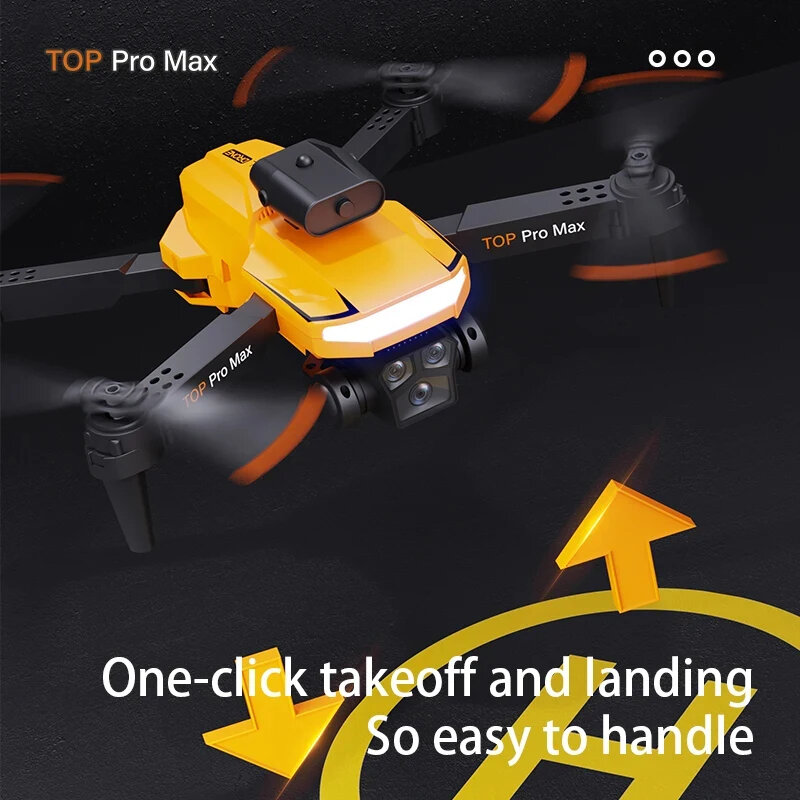 Xiaomi-Drone Quadcopter Dobrável com Câmera Tripla HD, Posicionamento de Fluxo Óptico, Evitar Obstáculos, Mijia P18, GPS, 8K