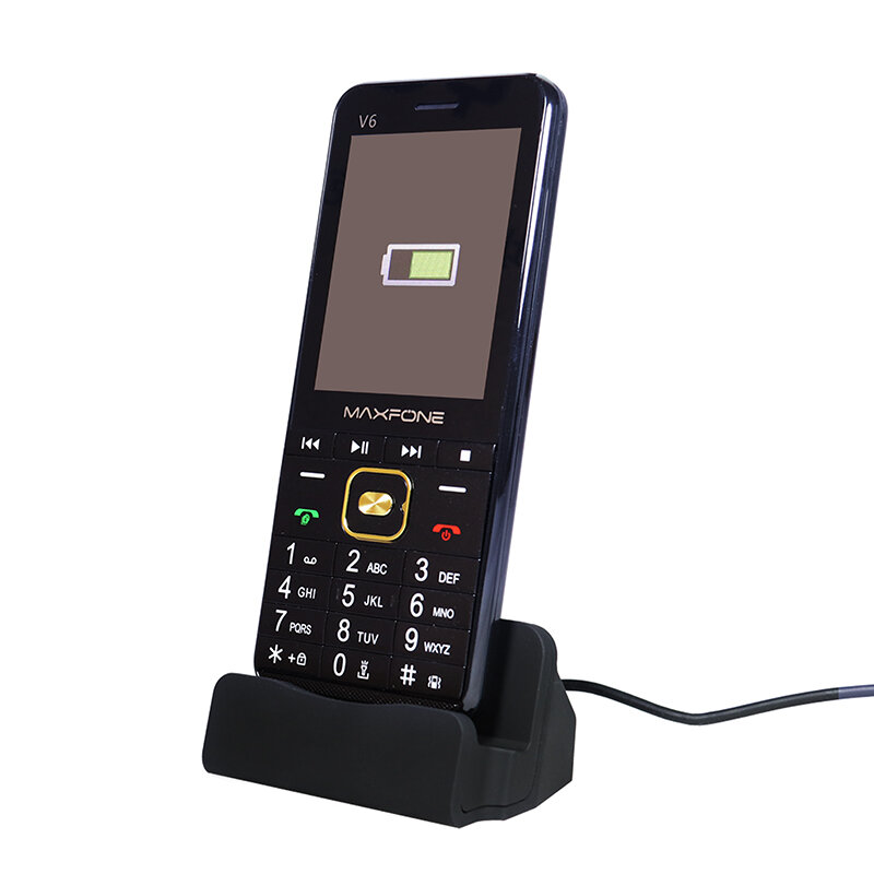Gsm 2.8 "Scherm Vier Sim Russische Toetsenbord Goedkope Mobiele Telefoon Grote Torch MP3 Camera Video Player Recorder Originele Mobiele Telefoons
