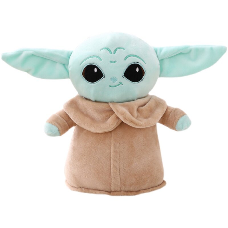 18cm Disney Star Wars Anime Yoda Grogu Mandalorian Figure Yoda bambole modello farcito Cartoon Yoda portachiavi giocattolo per bambini regali Deco