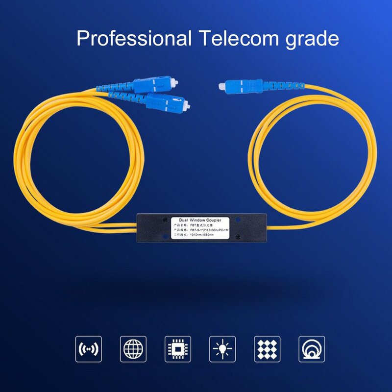 Mathiateur de fibre UPC avec connecteur SC/UPC, 1x2 PLC, 1x2, 2023, livraison rapide