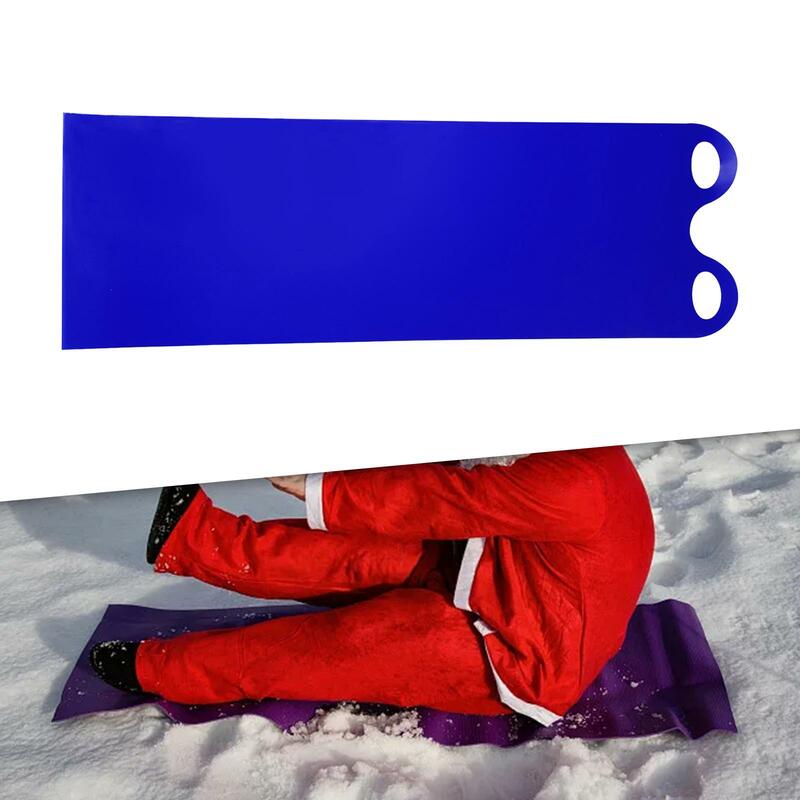ハンドル付きポータブルロールアップマット、スノースライドマット、冬のおもちゃ、スキー