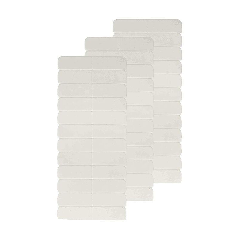 Nastro adesivo impermeabile adesivo bianco lucido completo per estensioni dei capelli con nastro Remy No Shine 0.8*4cm