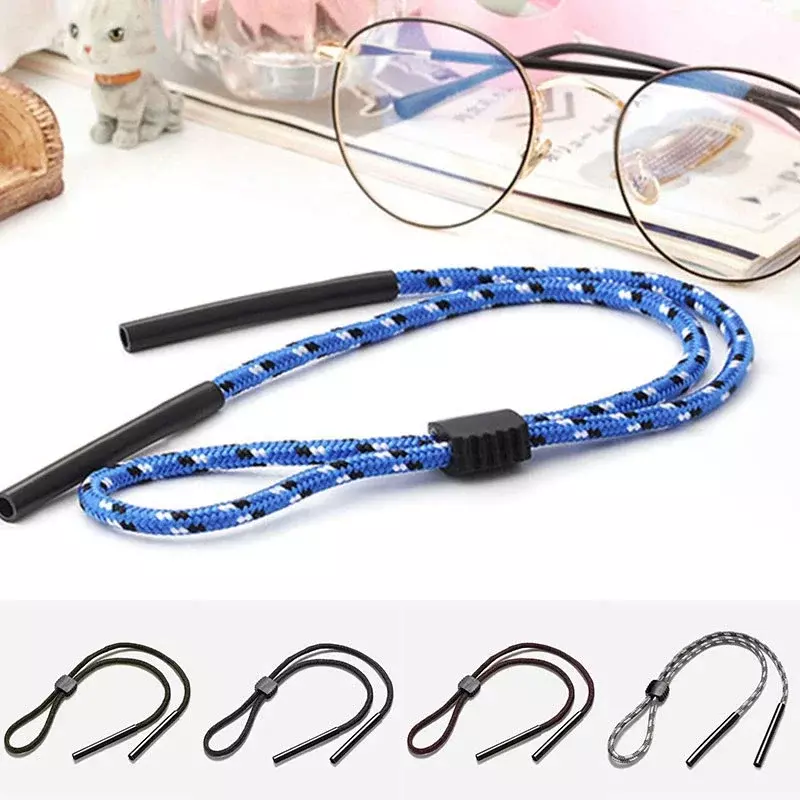 1 Pc Floating Polyester Chain Eyeglasses Straps Sunglasses Chain Sports Anti-Slip String Glasses Ropes Band Cord Holder Lanyard