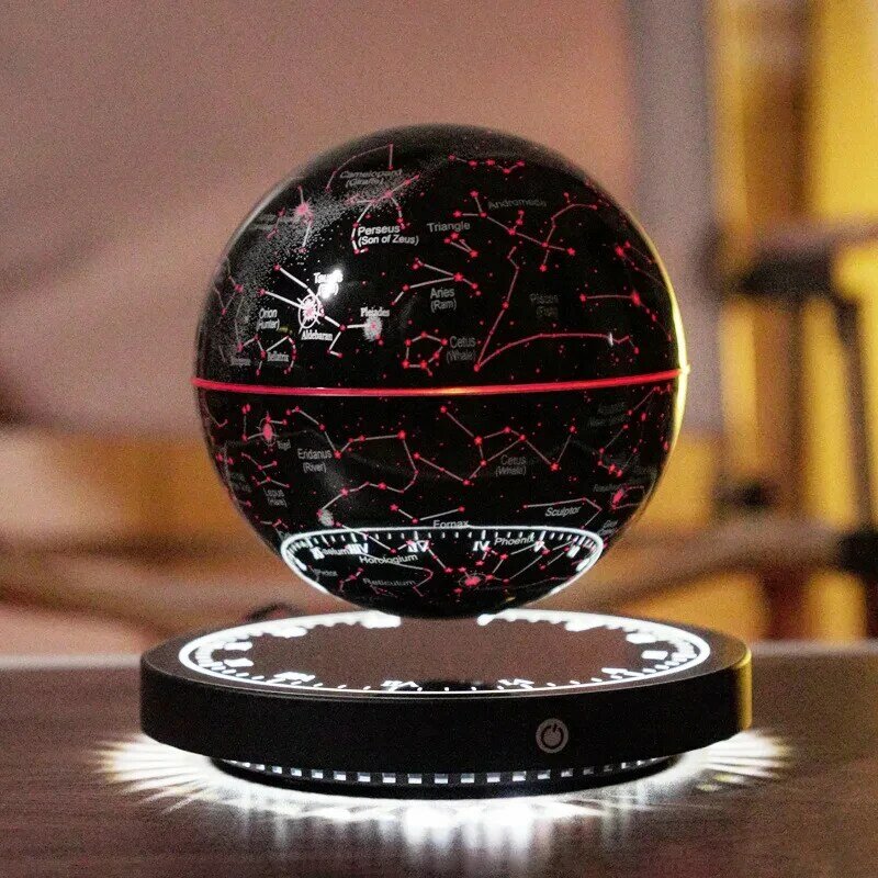 Magnetische Levitatie Globe Led Planet Nachtlamp Desktop Decoratie Sfeer Lichte Woonkamer Slaapkamer Creatieve Ornamenten