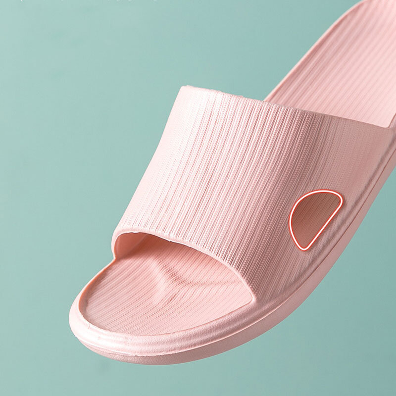 WDZKN nuove pantofole da casa estive Concise da donna tinta unita EVA pantofole antiscivolo da bagno leggere da interno coppia diapositive piatte