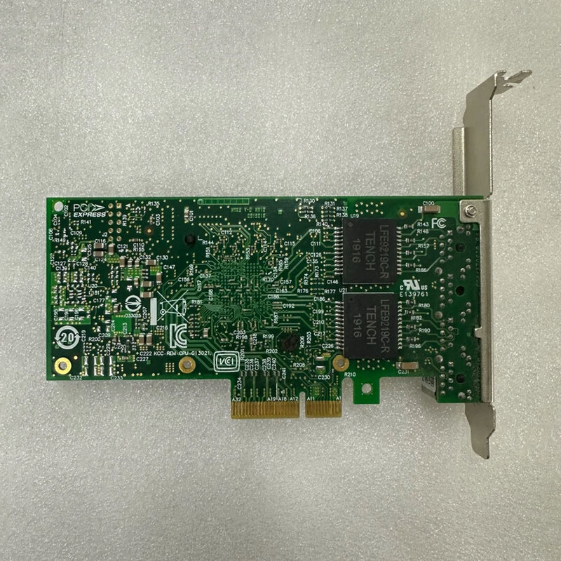 Dla Intel I350-T4 pcie × 4 Adapter sieci Ethernet