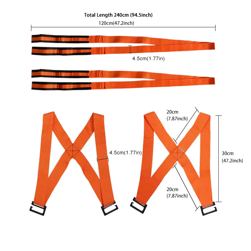 Tali pembawa gerak furnitur tali bahu lengan bawah tali angkat sabuk Transport perabot berat tali pengangkat tali bergerak