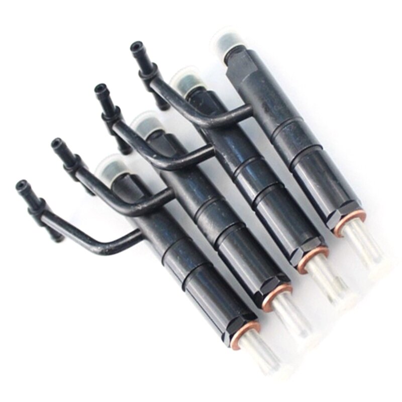4PCS Fuel Injector Assembly Compatible 4JB1 Engine Diesel Fuel Injector +Nozzle KBAL-P001A DSLA153P009