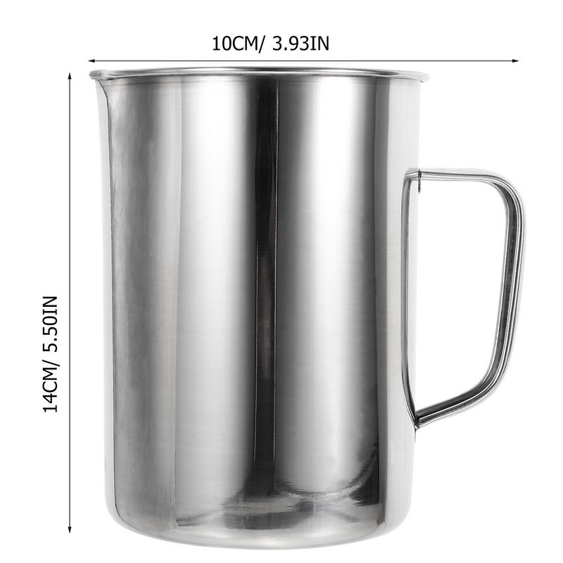 ステンレス鋼の測定カップ、実験用ケトルツール、コーヒーカップ