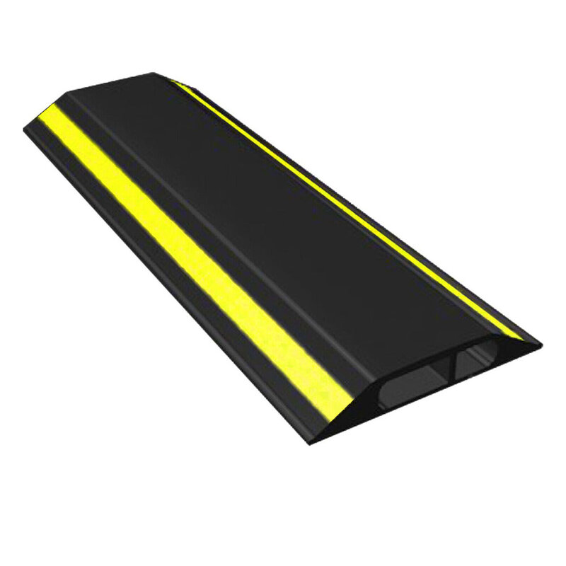 Heavy Duty Floor Cable Protection Cover Floor Cable Cover Rubber Trunking 1M May Be Slightly Different From The Website Picture