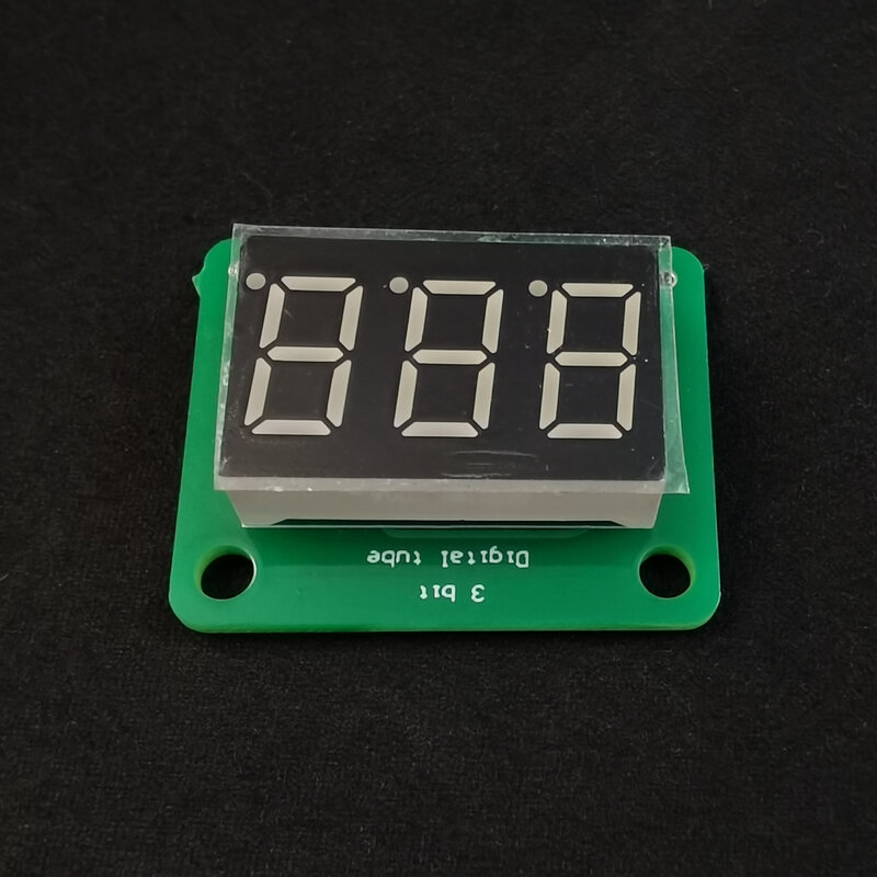 0,36 дюймовый 3-битный цифровой светодиодный дисплей, 7-сегментный светодиодный модуль, доступно 5 цветов для Arduino STM32 STC AVR