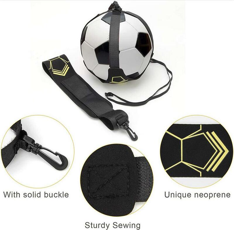 Soccer Belt Trainer Solo Soccer Kick Trainer, Soccer Practice Training Aid for Kids, Soccer Volleyball Rugby Trainer Fits Ball