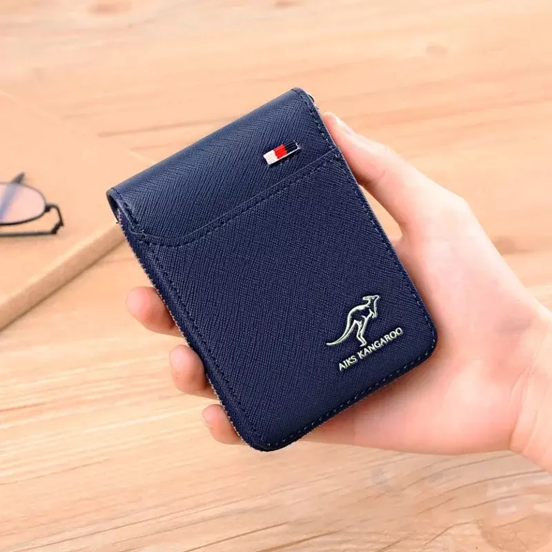 Credit Card Holder Wallet for Men Luxury PU Leather RFID Women's Cardholder Purse Small Bank Cards Bag Ladies Wallets Gifts