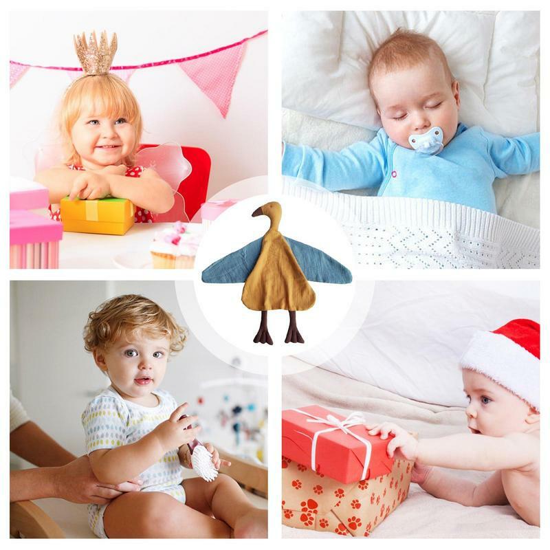 Детское одеяло с изображением утки, милое детское одеяло, полотенца, многофункциональное детское Хлопковое одеяло, Детские милые игрушки для малышей
