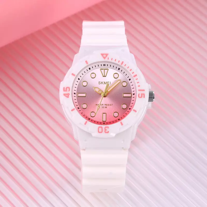 SKMEI jam tangan kuarsa Jepang anak, arloji baru 2012 tahan air 50M, jam tangan olahraga anak-anak untuk anak laki-laki dan perempuan