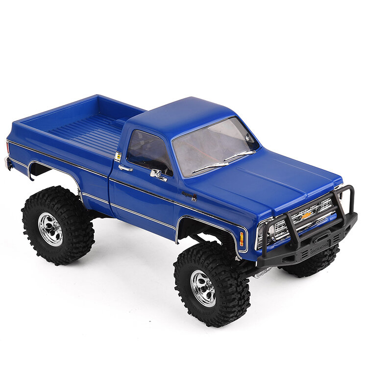 1 Pcs Simulation Black Front Bumper Frame Modification Car Shell Accessories for 1/18 RC Crawler TRX4-M Chevrolet K10 Parts Toys